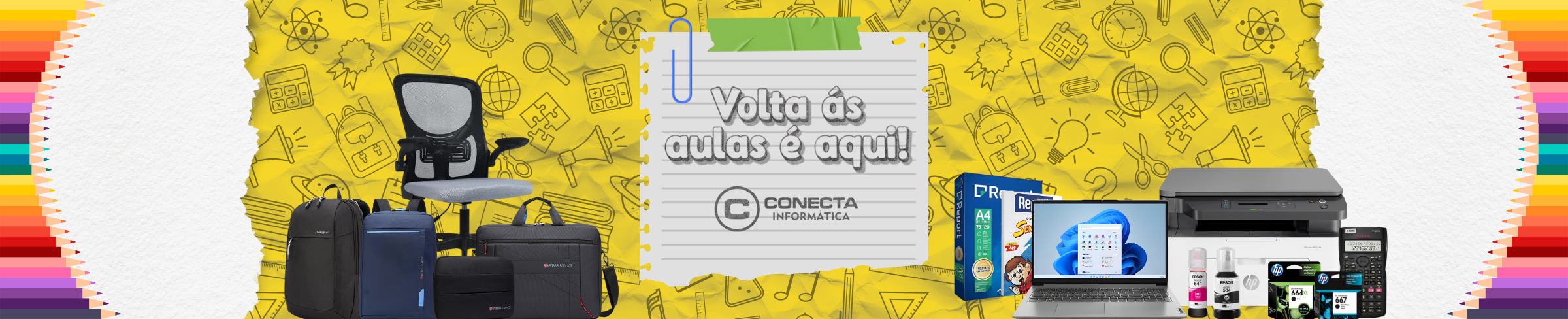 Volta ás aulas é aqui!