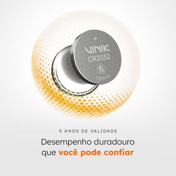 Bateria de Lítio CR2032 3V Vinik VB32B5 Bateria de Lítio CR2032 3V Vinik VB32B5