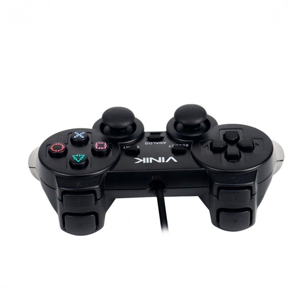 Controle Para PC USB Modelo Play 2 Preto - Vinik - Conecta Informática