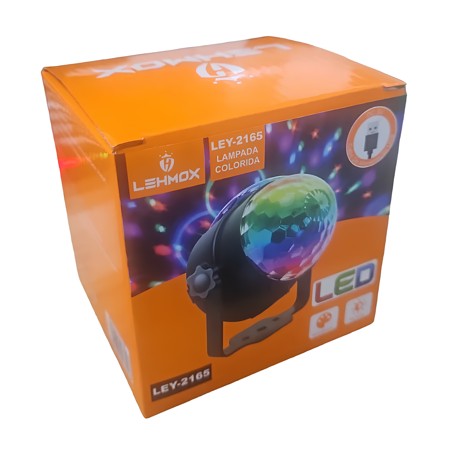 Globo Bola Maluca LED USB LEY2165 – Iluminação Colorida e Divertida