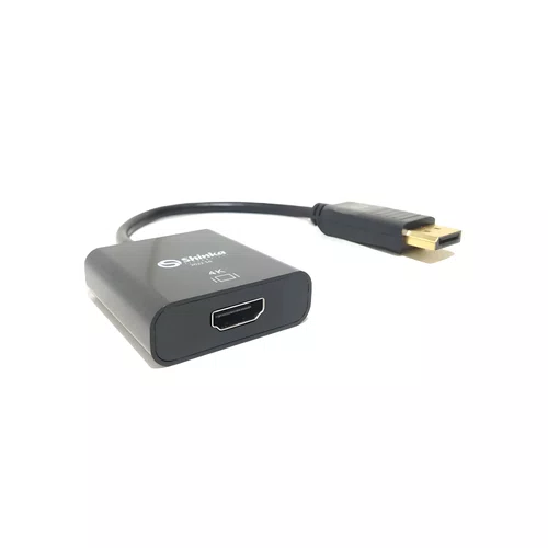 Adaptador Conversor DisplayPort x HDMI Shinka AT-DP-HD Preto