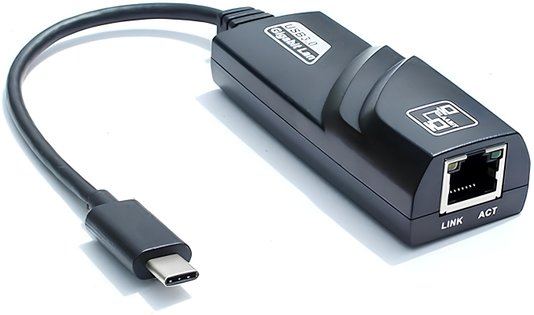 ADAPTADOR DE REDE RJ45 X USB TIPO C 3.0 GIGAGBYTE PRETO