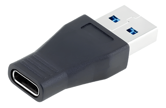 ADAPTADOR USB 3.0 MACHO P/USB TIPO C FEMEA PRETO 0030142