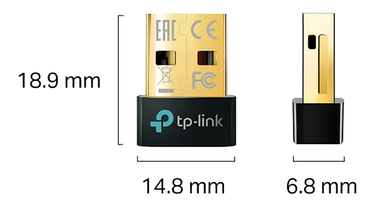 ADAPTADOR USB BLUETOOTH 5.0 NANO TP-LINK UB5A WINDOWS (10/8.1/7)