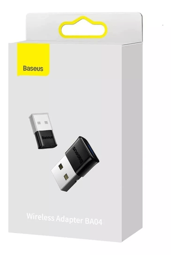 Adaptador USB Bluetooth 5.0,sem fio,Preto, Plug And Play,