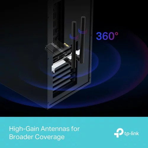 Adaptador Wireless PCI-E TP-Link Archer TX50E Wi-Fi 6 AX3000 AC1300