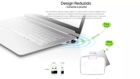 Adaptador Wireless USB 150Mbps Nano TP-Link TL-WN725N