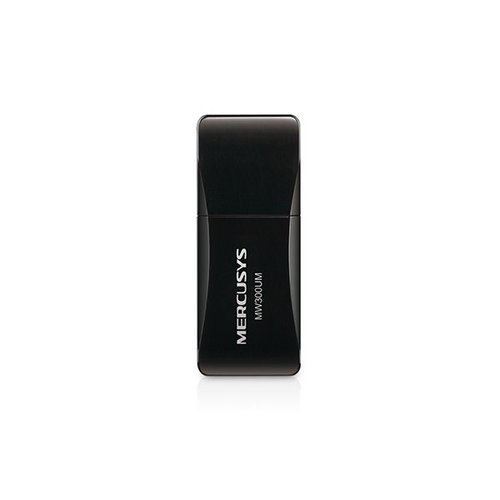 Adaptador Wireless USB 300MBPS MW300UM Preto - Mercusys