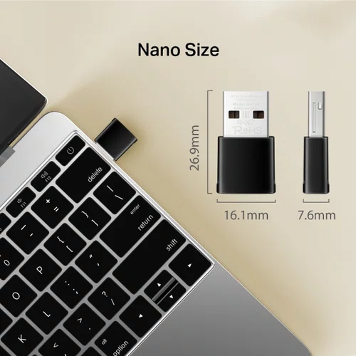 Adaptador Wireless USB 300Mbps Nano Mercusys MA12N