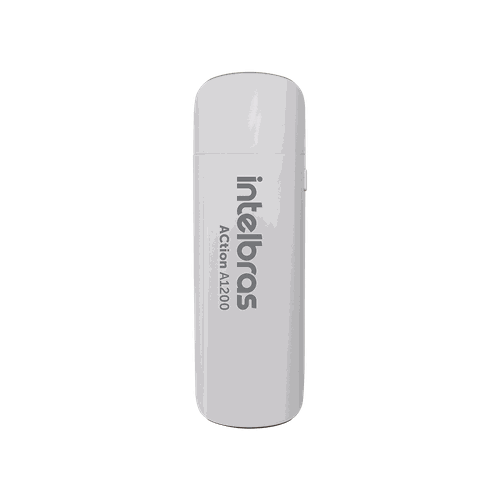 Adaptador Wireless USB Dual Band AC1200 3.0 Action - Intelbras