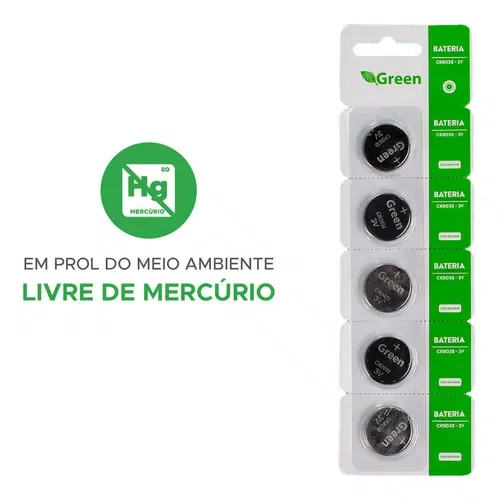 BATERIA P/PLACA MAE 3V CR2032 UND