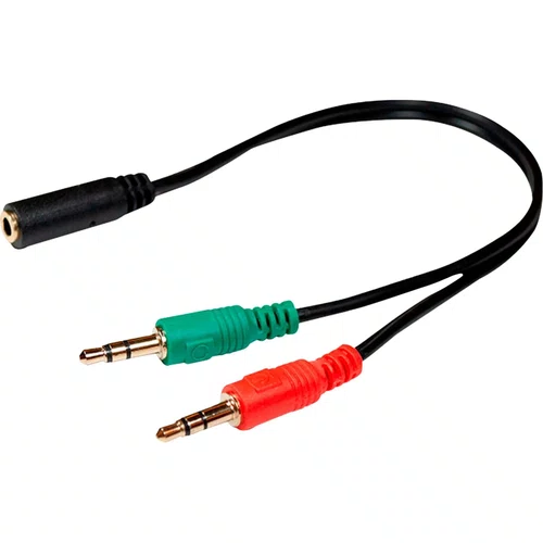 Cabo Adaptador 2 P2 Macho P/P3 Fêmea XC-ADP-21 - X-CELL