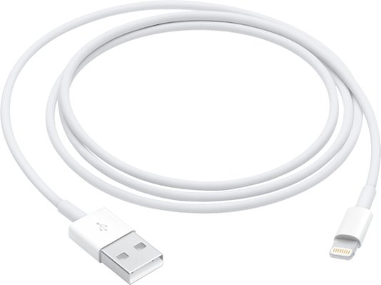 CABO COMPATIVEL IPHONE USB-A P/LIGHTNING 1M PREMIUM BRANCO