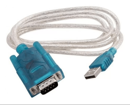 Cabo Serial Conversor Usb 2.0 Rs232 Usb Gps Garmin Usb Vga Cor Azul
