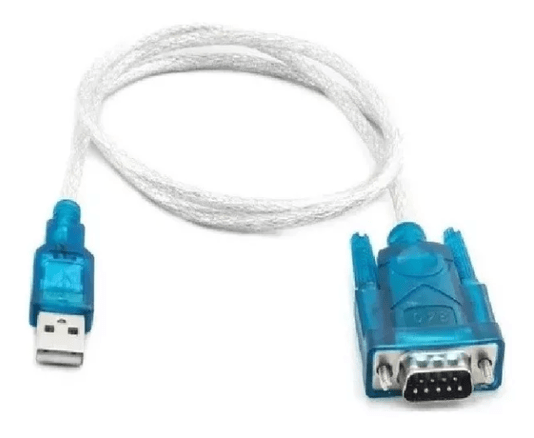 Cabo Serial Conversor Usb 2.0 Rs232 Usb Gps Garmin Usb Vga Cor Azul
