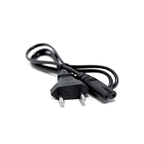 Cabo de Energia 2 Polos 1,5m Kross Elegance KE-CF2X05X15 Preto