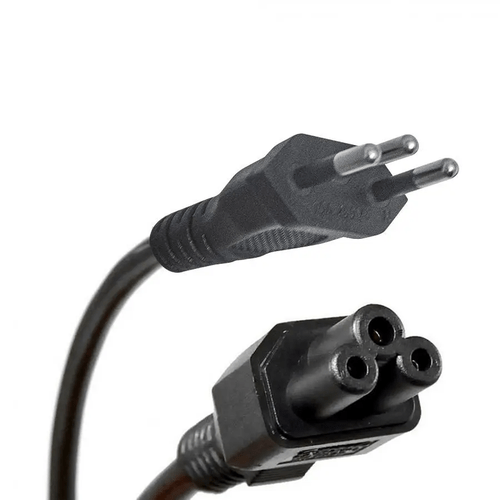 Cabo De Energia Para Notebook 3 Polos 1,2 Metro Preto - Vinik