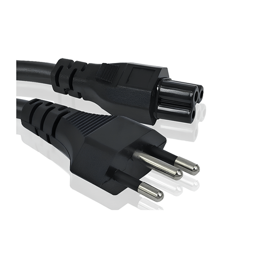 Cabo de Força Tripolar para Notebook 1,2m WSPCC-BRP-BK-1.2M