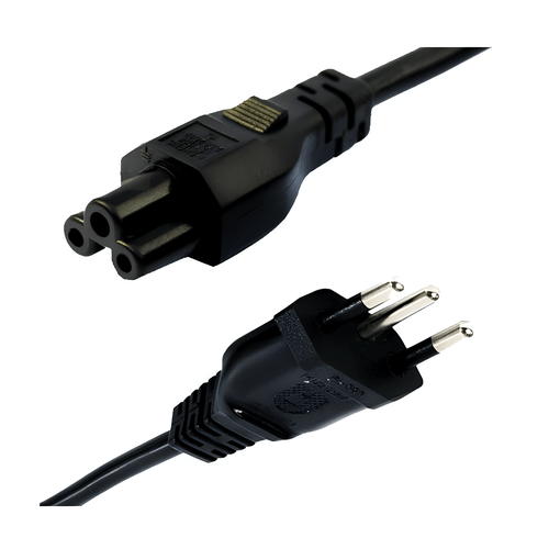 Cabo de Força Tripolar para Notebook 1,2m WSPCC-BRP-BK-1.2M