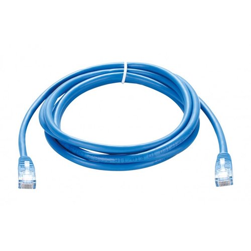 Cabo de Rede 2 Metros – Azul  RJ45 padrão entrada e saída