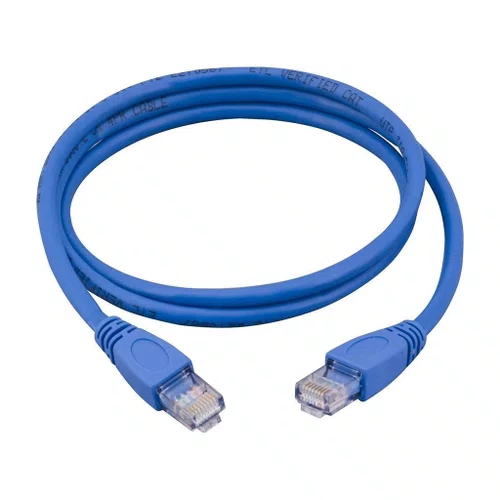 Cabo De Rede Patch Cord Cat.5E 10M Pluscable PC-CBETH10001 Azul