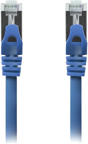 CABO DE REDE PATCH CORD CAT.5E 3M AZUL 1 GBPS (DRJ-45) 100 MHz