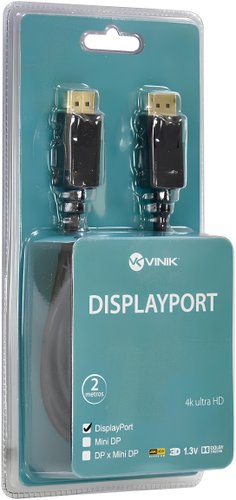 CABO DISPLAYPORT 1.3V 2M ULTRA 120HZ DP13-2