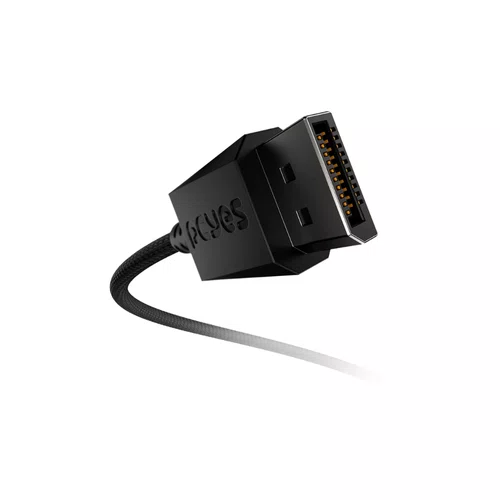 Cabo DisplayPort 2.1 2 Metros Nylon PCYes PDPN2-2 Preto