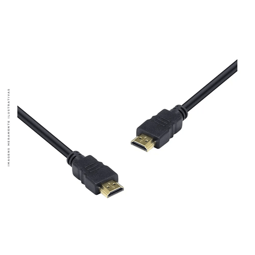 Cabo HDMI 2.0 4K Ultra HD 3 Metros 3D Conexão Ethernet - H20-3 - Vinik
