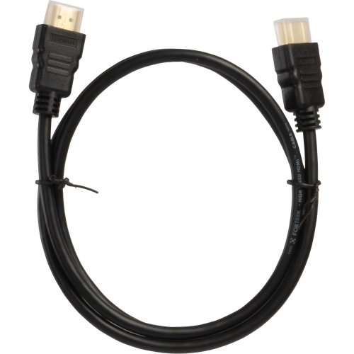Cabo HDMI 2.0 Fortrek 4K-01 1M Preto, 4K, Revestimento em PVC, Conectores HDMI Macho