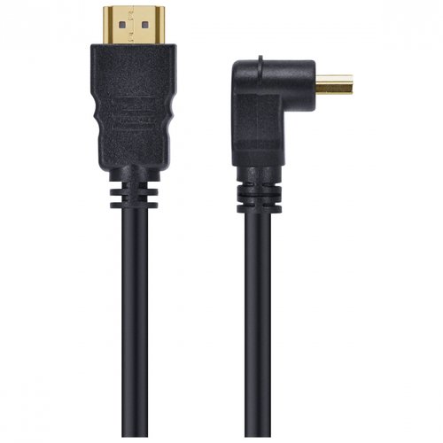 Cabo HDMI/HDMI Áudio e Vídeo 2 Metros 2.0 4K 90° H2090-2 - Vinik