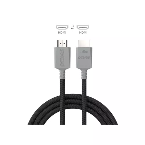 Cabo HDMI Ultra 2.1 8K 1080/144hz 1 Metro Nylon PCYES PHU21P