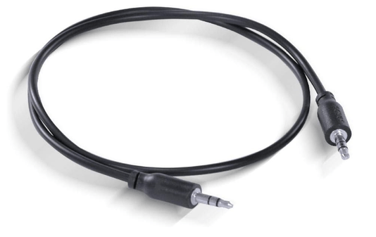 CABO P2 3.5MM MACHO PARA P2 3.5MM MACHO 28AWG PURO COBRE 60 CM - P35M-06 - PCYES