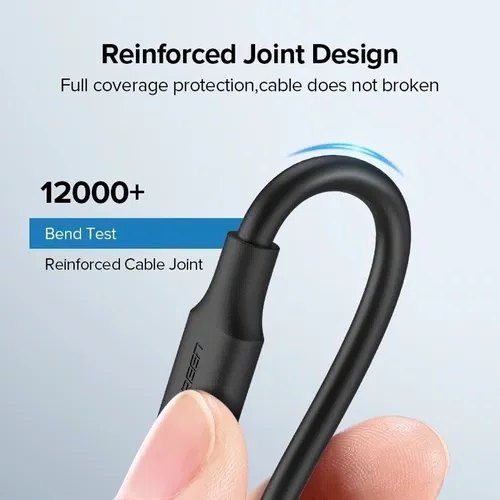 Cabo USB-A P/USB-C 3A UGREEN US287 1.5M Preto