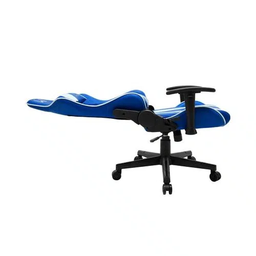 Cadeira Gamer até 130 kg Multilaser Warrior Sense Viper Azul GA227