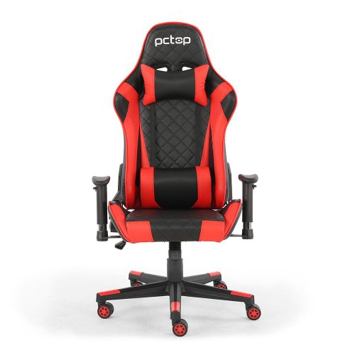 Cadeira Gamer Deluxe X-2521 Preta/Vermelha - PCTOP