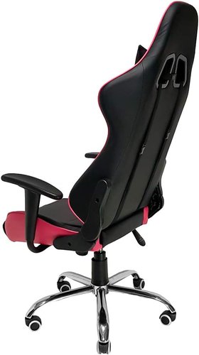Cadeira Gamer MX7 Giratória Encosto Reclinável Preto/Rosa MGCH-002V1/PK