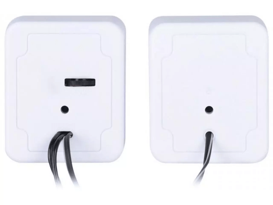 Caixa de Som 2.0 VS-01 (2W RMS) P2(3,5 mm)USB Branca - VINIK