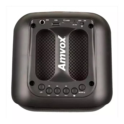 Caixa de Som Amplificada 150W RMS LED AMVOX ACA 150 POP