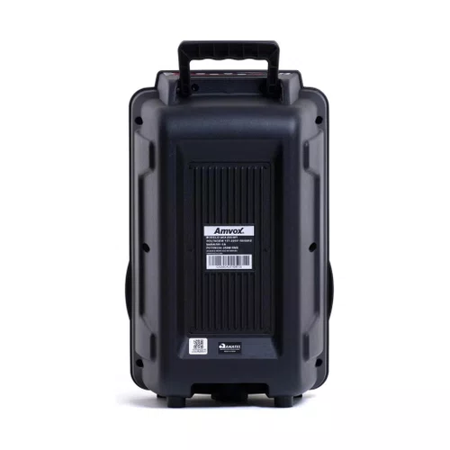 Caixa de Som Amplificada Bluetooth 250W RMS LED AMVOX ACA 255 HIT