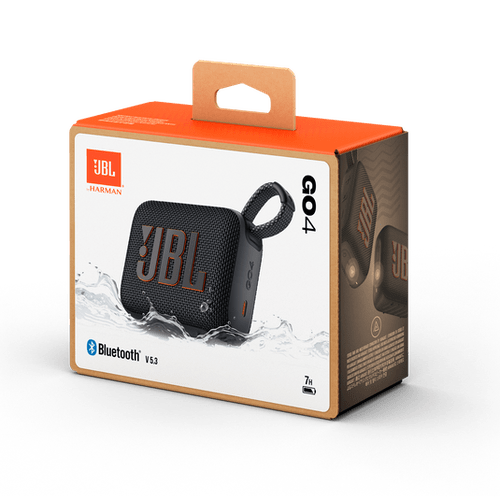 Caixa de Som Bluetooth 4.2W RMS JBL Go4 Black
