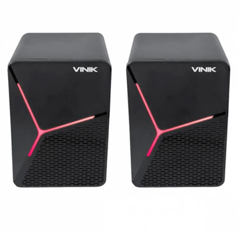 CAIXA DE SOM GAMER VINIK STAR 6W 2.0 LED RAINBOW - VSPKG6WST