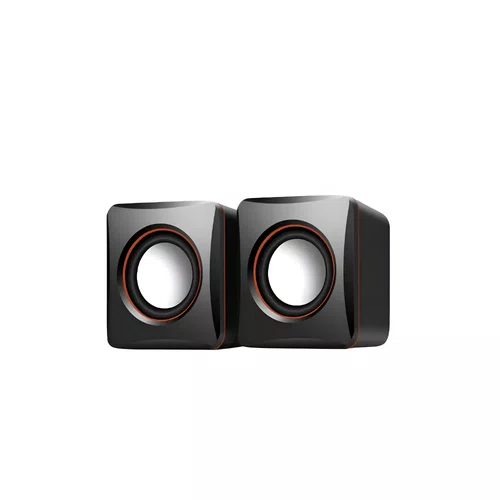 Caixa de Som USB 3W RMS B-MAX BM-S205 Preta