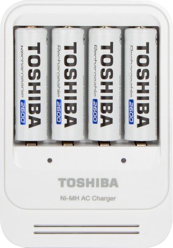 CARREGADOR DE PILHAS AA/AAA C/4 AA 2600MAH TNHC-6GAE4CB