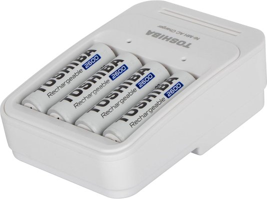 CARREGADOR DE PILHAS AA/AAA C/4 AA 2600MAH TNHC-6GAE4CB