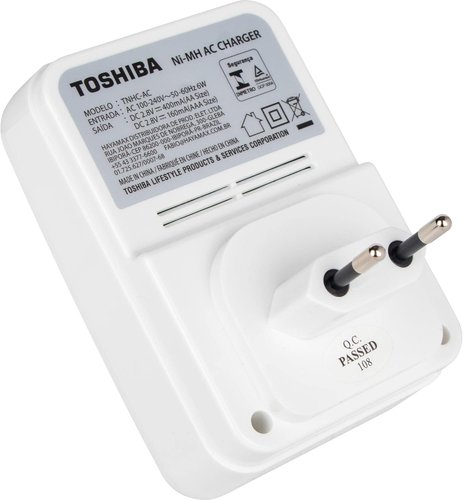 CARREGADOR DE PILHAS AA/AAA C/4 AA 2600MAH TNHC-6GAE4CB