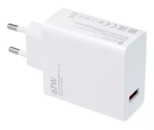 Carregador XIAOMI 67W USB-A P/SB-C COM CABO