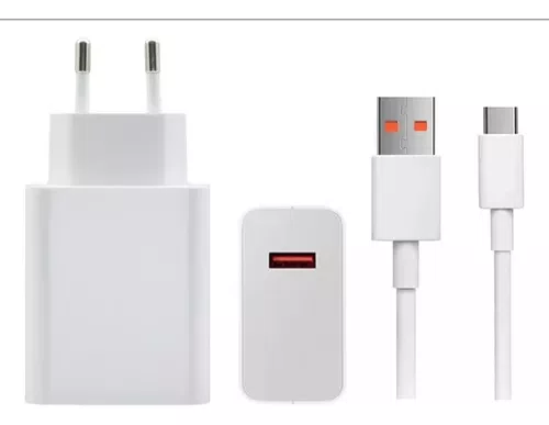 Carregador XIAOMI 67W USB-A P/SB-C COM CABO