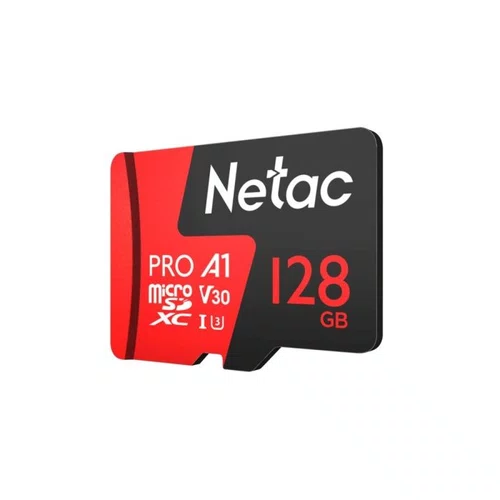 Cartão de Memória Micro SD 128GB Netac P500 Extreme Pro