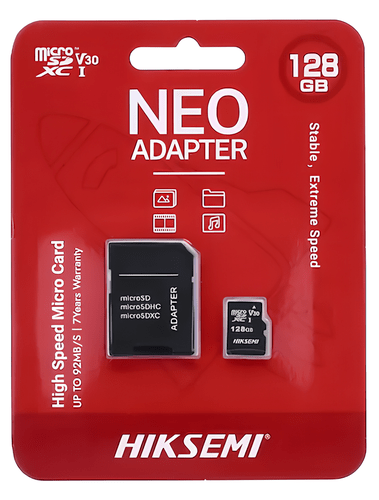 Cartão de Memória Micro SD 128GB Class 10 UHS-I com Adaptador – HSTFC1128GADAPTER